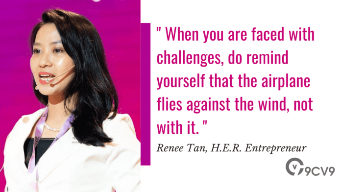 Interview with Renee Tan, H.E.R. Entrepreneur | 9cv9
