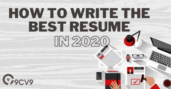 write best resume in 2020