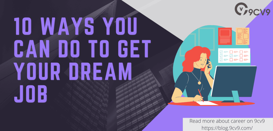 ways to get a dream job