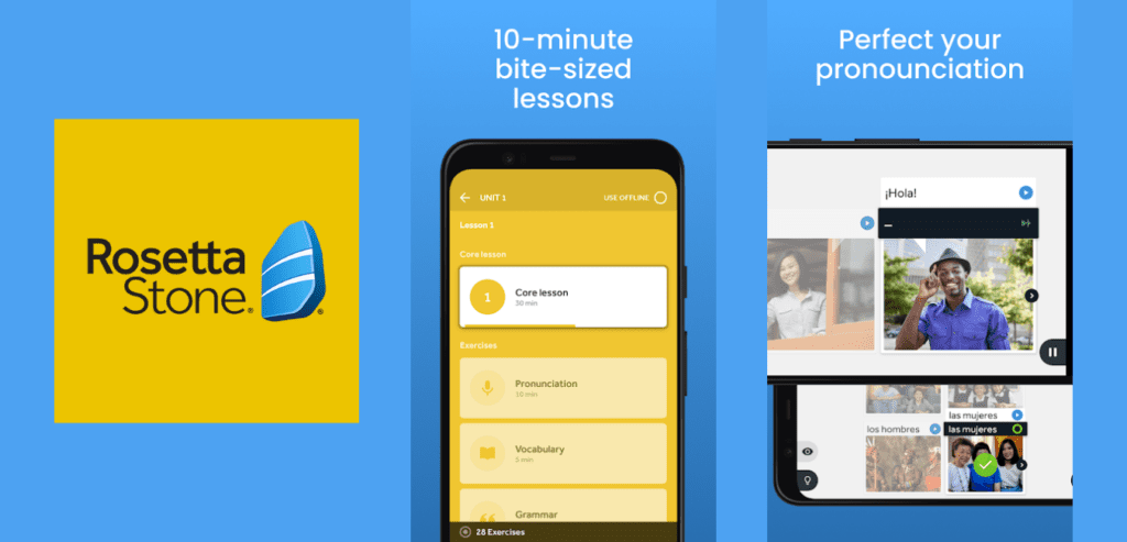 rosetta stone language app