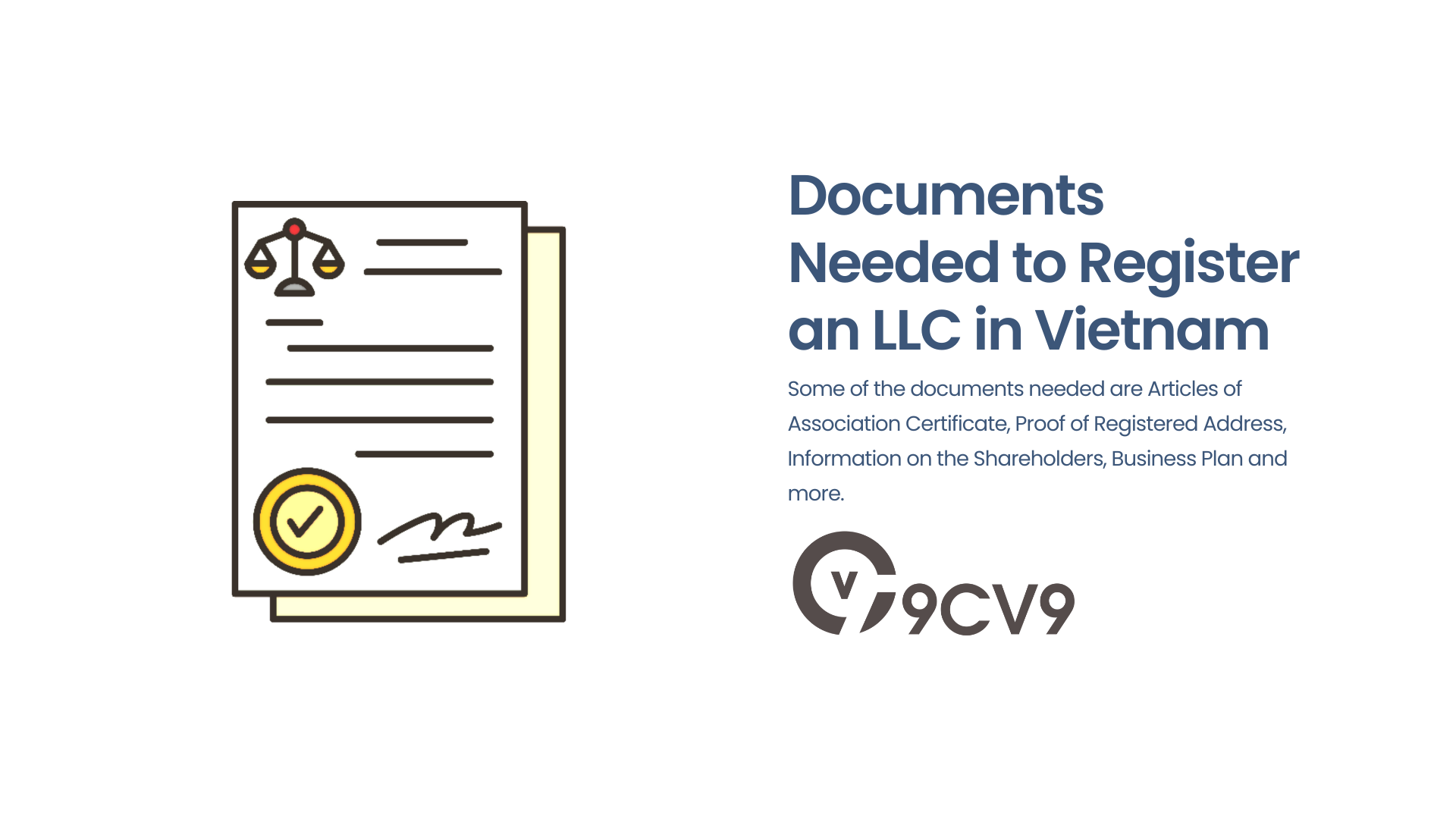 Documents Needed to Register an LLC in Vietnam