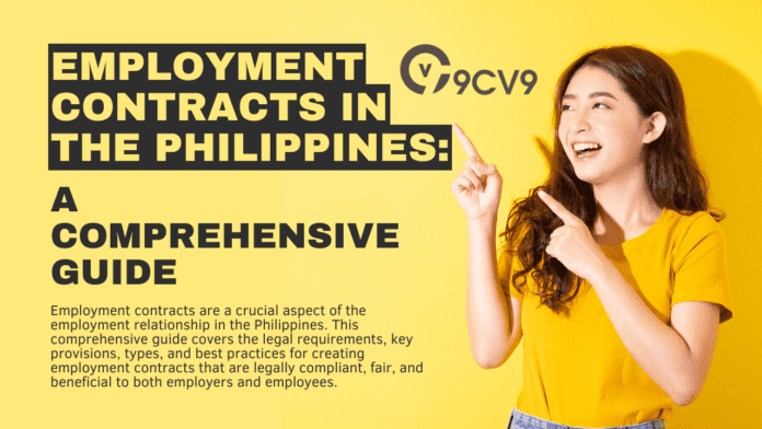 Employment Contracts in the Philippines: A Comprehensive Guide