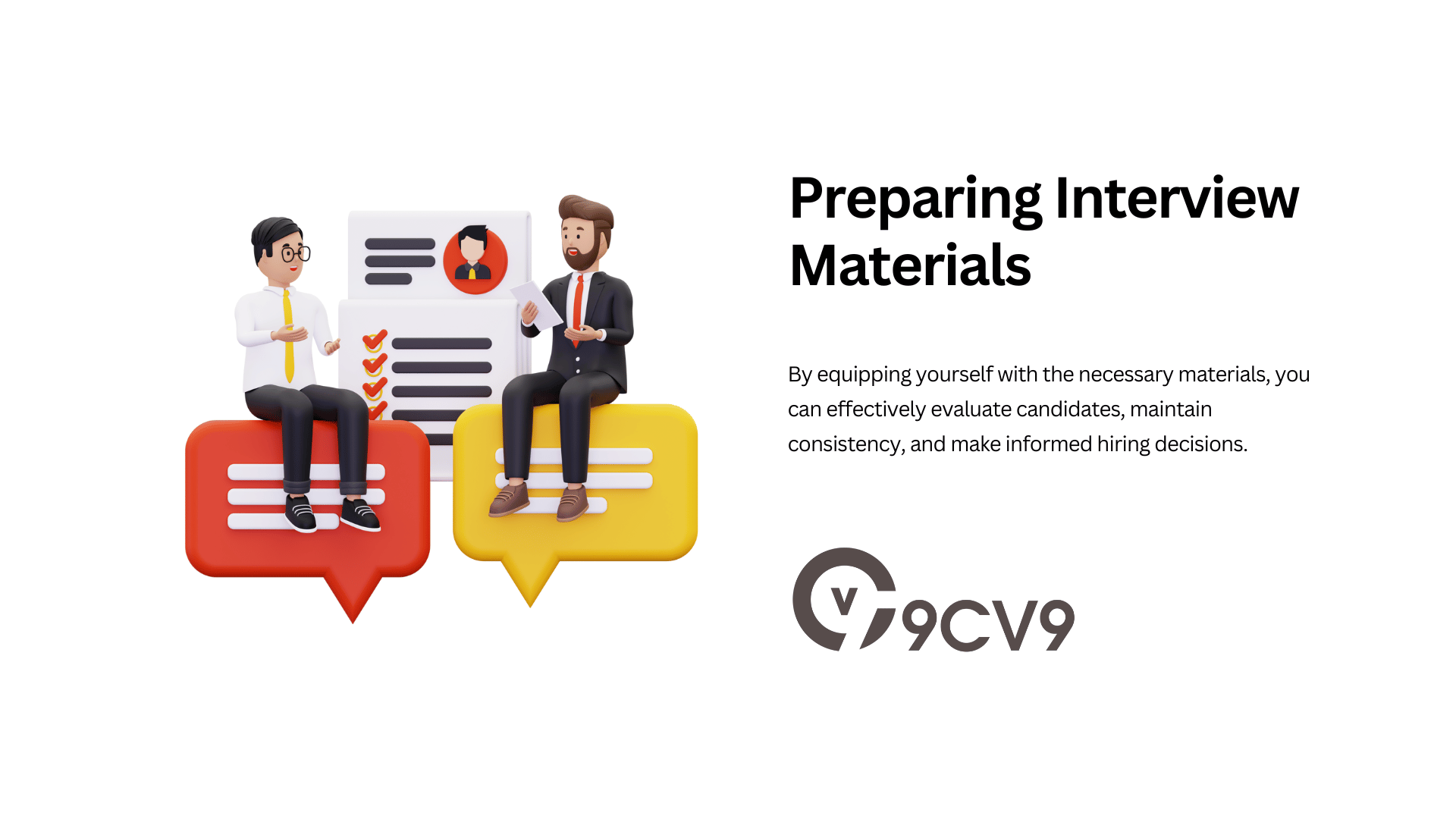 Preparing Interview Materials