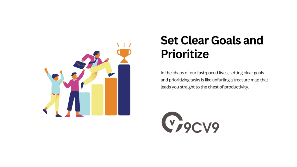Set Clear Goals and Prioritize