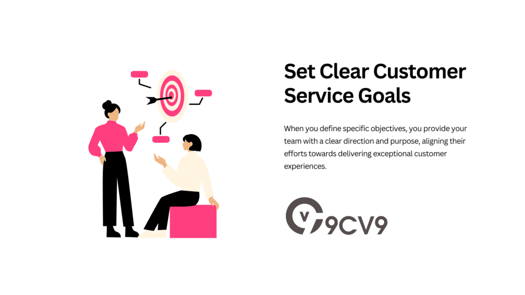 Set Clear Customer Service Goals