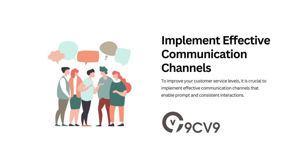 Implement Effective Communication Channels