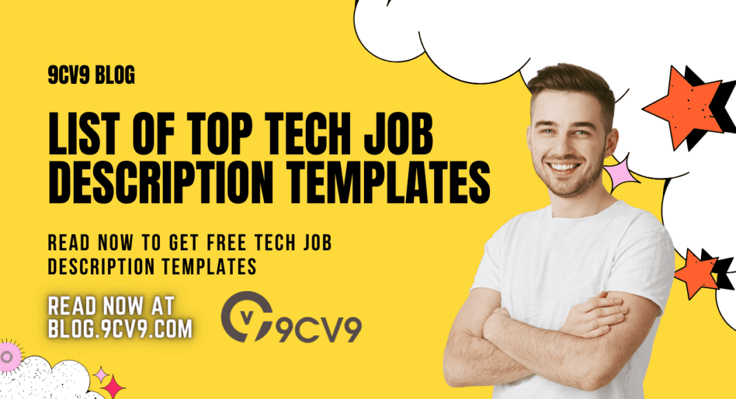 List of Top Tech Job Description Templates