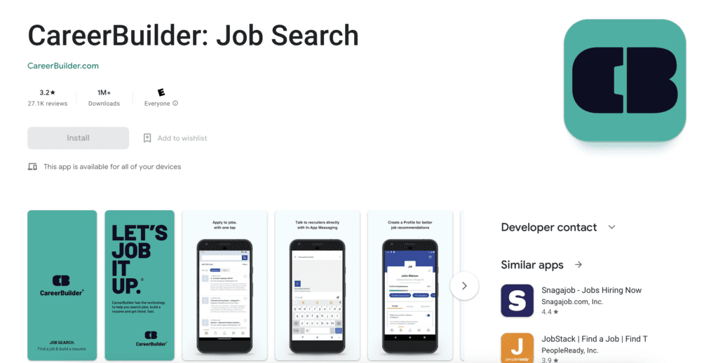 CareerBuilder: Job Search