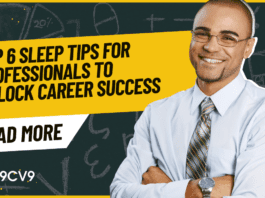 Top 6 Sleep Tips for Professionals to Unlock Career Success