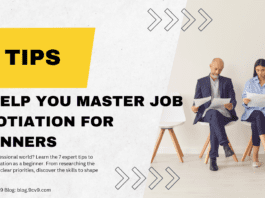 Top 7 Tips To Help You Master Job Negotiation For Beginners