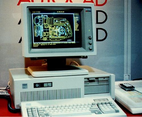 1982: AutoCAD v1.0 | History of Innovation. Image Source: 
History of Innovation - WordPress.com