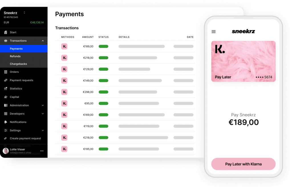 BNPL providers like Afterpay, Klarna, and Affirm are commonly integrated into the checkout process. Image: Klarna