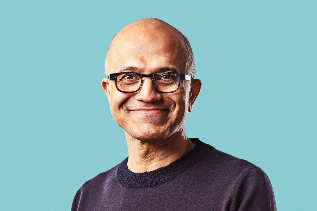 Satya Nadella's leadership at Microsoft is often cited as an example of emotional intelligence in action. Image Source: Fortune