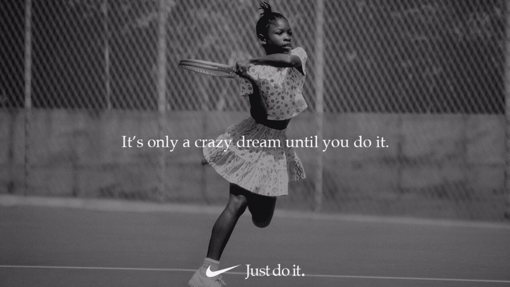 Nike's "Just Do It" campaign, employing IMC across TV, print, and digital platforms for a consistent and impactful message