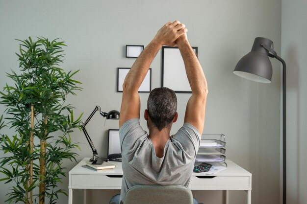 Imagine incorporating a quick routine where employees collectively stand and perform desk stretches every hour, fostering a culture that values physical well-being during work hours