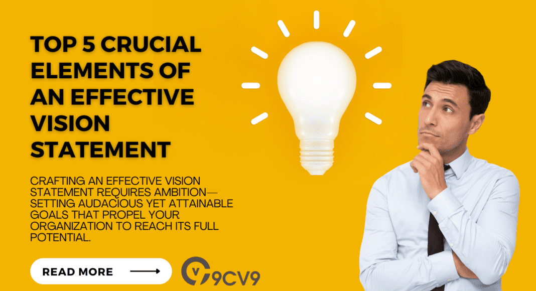 Top 5 Crucial Elements of an Effective Vision Statement