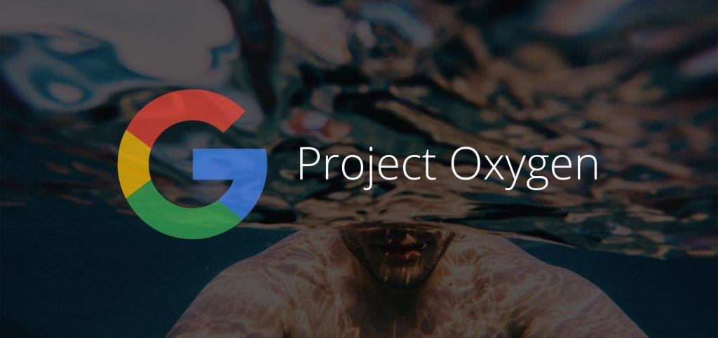 Google's Project Oxygen