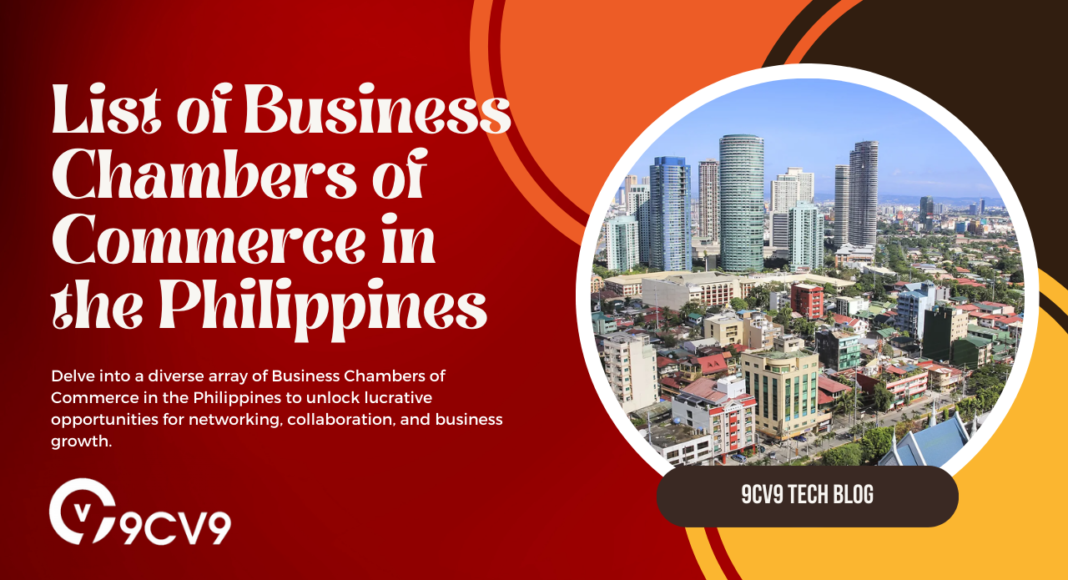 List of Business Chambers of Commerce in the Philippines