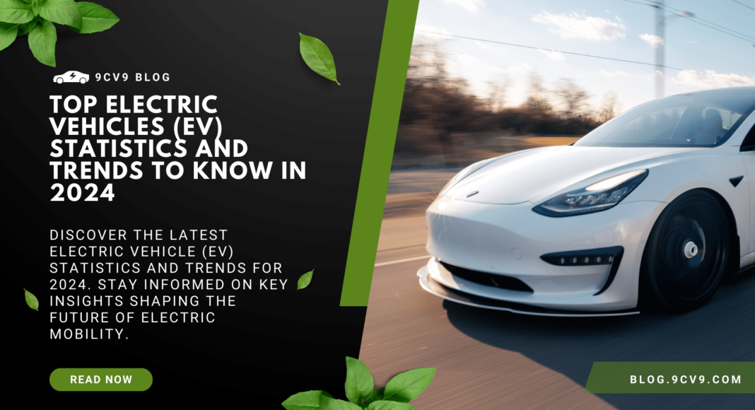 Top Electric Vehicles (EV) Statistics and Trends To Know In 2024