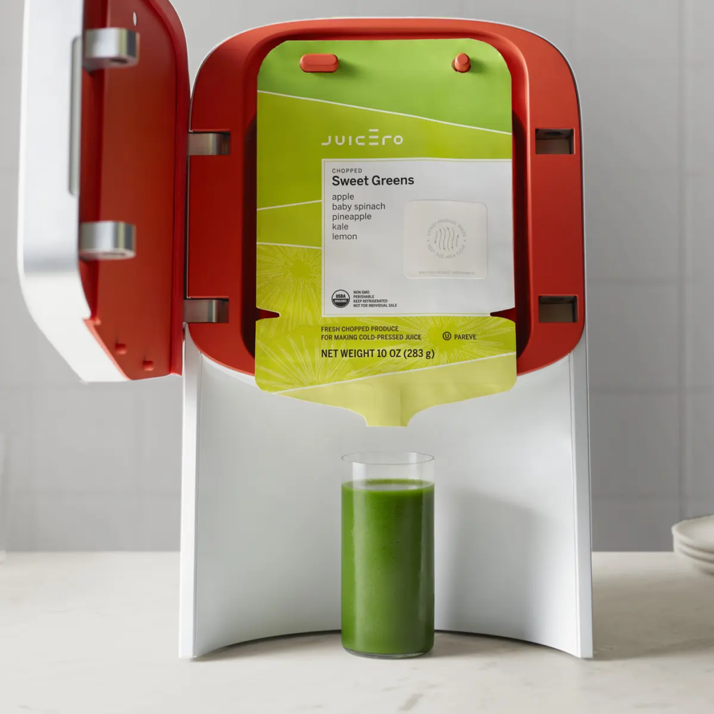 The failure of Juicero, a startup that developed a high-priced juicing machine, was attributed to a lack of market research. Image Source: The Guardian