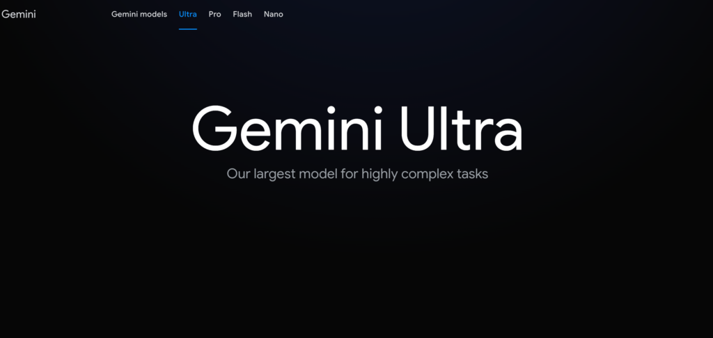 Gemini Ultra