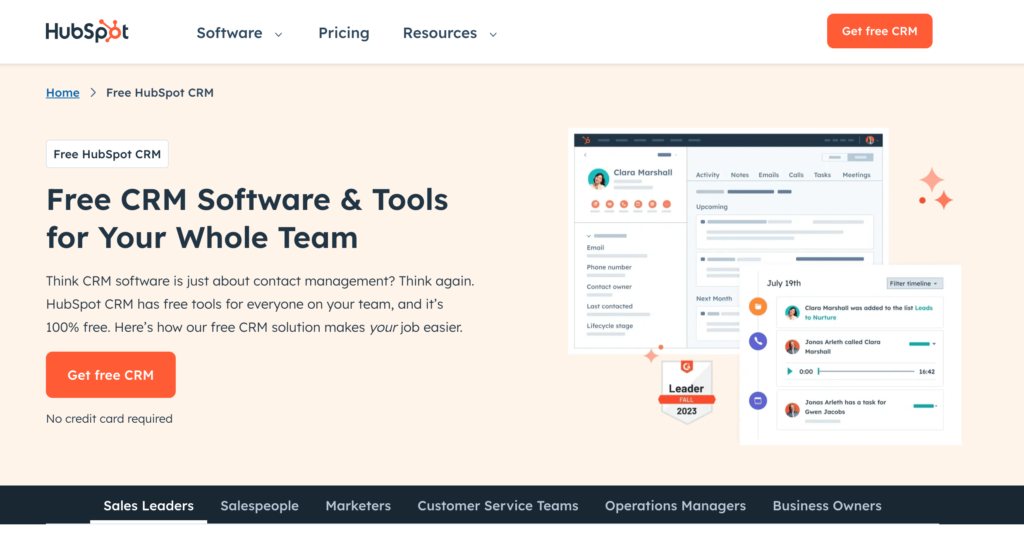 HubSpot CRM