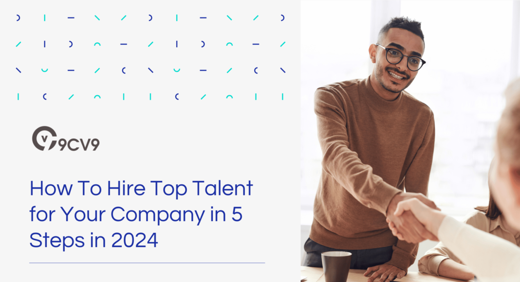 How To Hire Top Talent for Your Company in 5 Steps in 2024