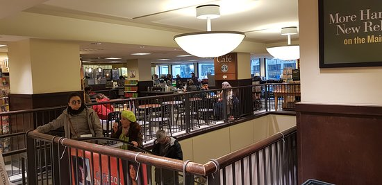 Starbucks provides coffee shops within Barnes & Noble bookstores. Image Source: Tripadvisor