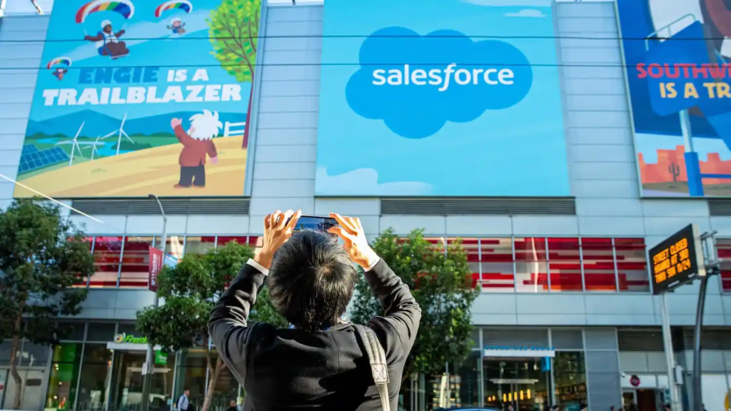 Customer relationship management (CRM) systems like Salesforce integrate data from sales