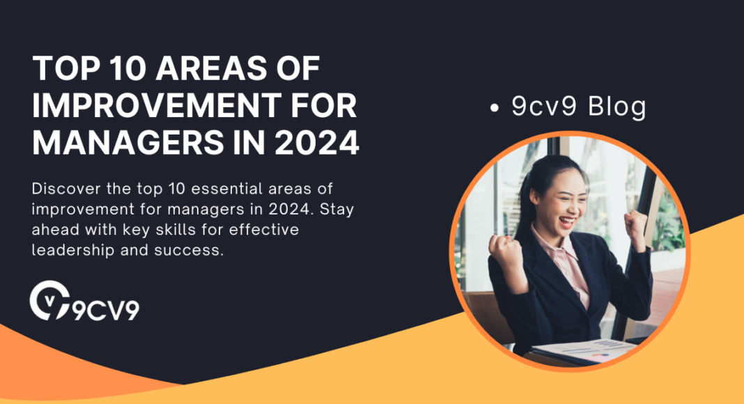 Top 10 Areas of Improvement for Managers in 2024