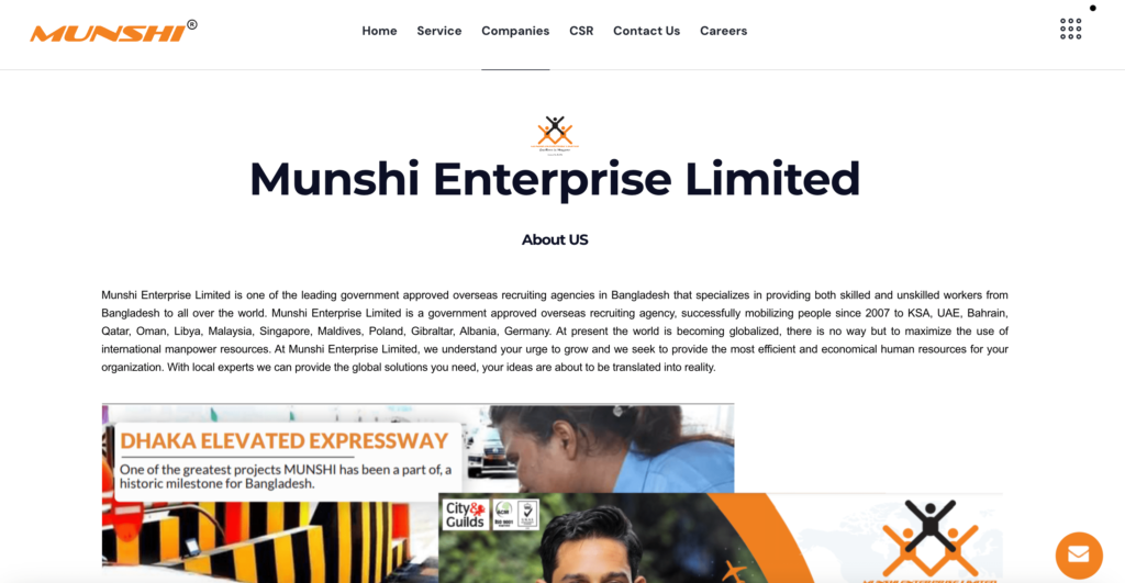 Munshi Enterprise Limited