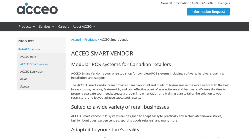 ACCEO Smart Vendor