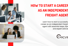 How to Start a Career as an Independent Freight Agent How to Start a Career as an Independent Freight Agent