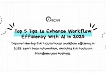 Top 5 Tips to Enhance Workflow Efficiency with AI in 2025 Top 5 Tips to Enhance Workflow Efficiency with AI in 2025