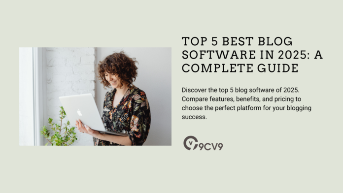 Top 5 Best Blog Software in 2025: A Complete Guide