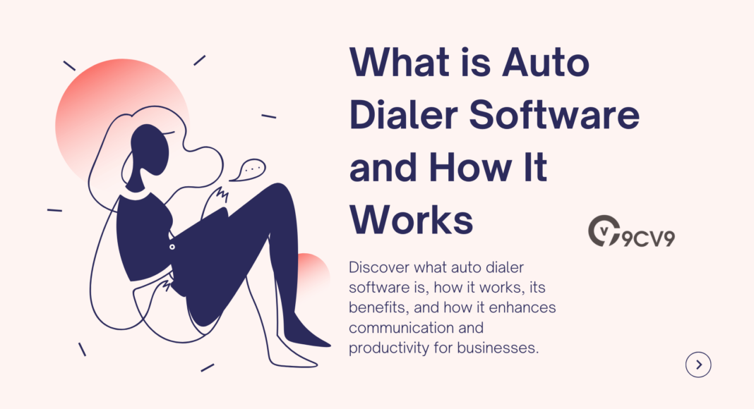 What is Auto Dialer Software and How It Works