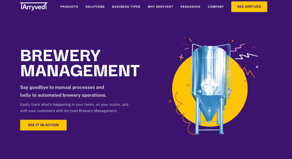 Arryved Brewery Management