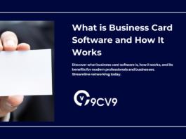 What is Business Card Software and How It Works