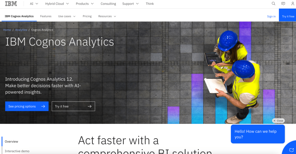 IBM Cognos Analytics