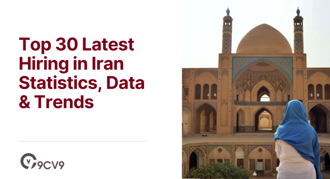 Top 30 Latest Hiring in Iran Statistics, Data & Trends