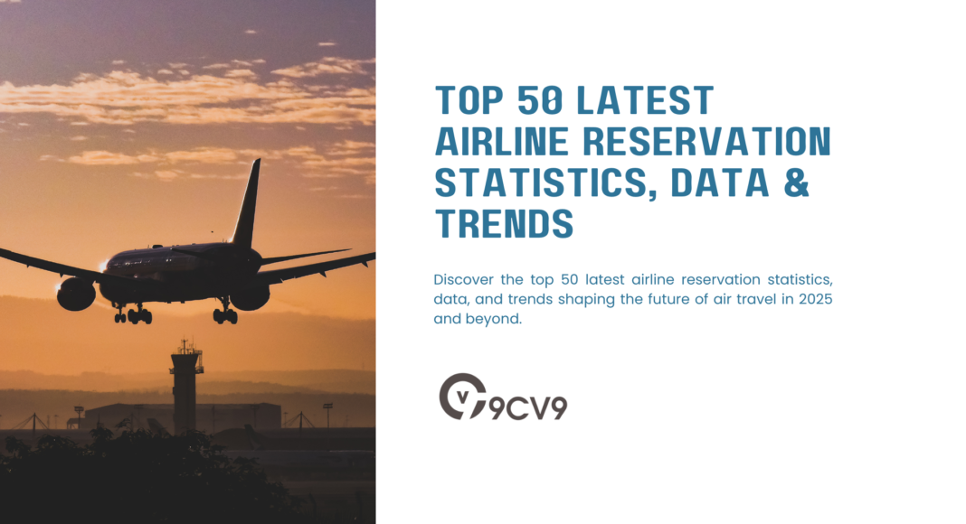 Top 50 Latest Airline Reservation Statistics, Data & Trends