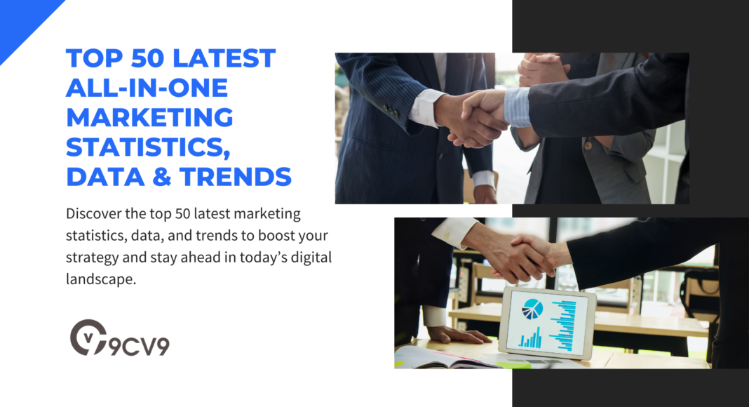 Top 50 Latest All-in-One Marketing Statistics, Data & Trends