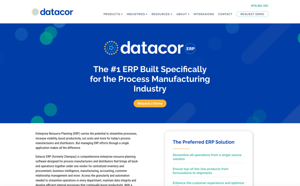 Datacor ERP