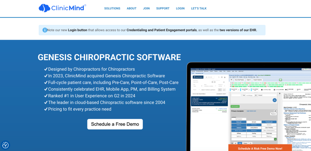 Genesis Chiropractic Software