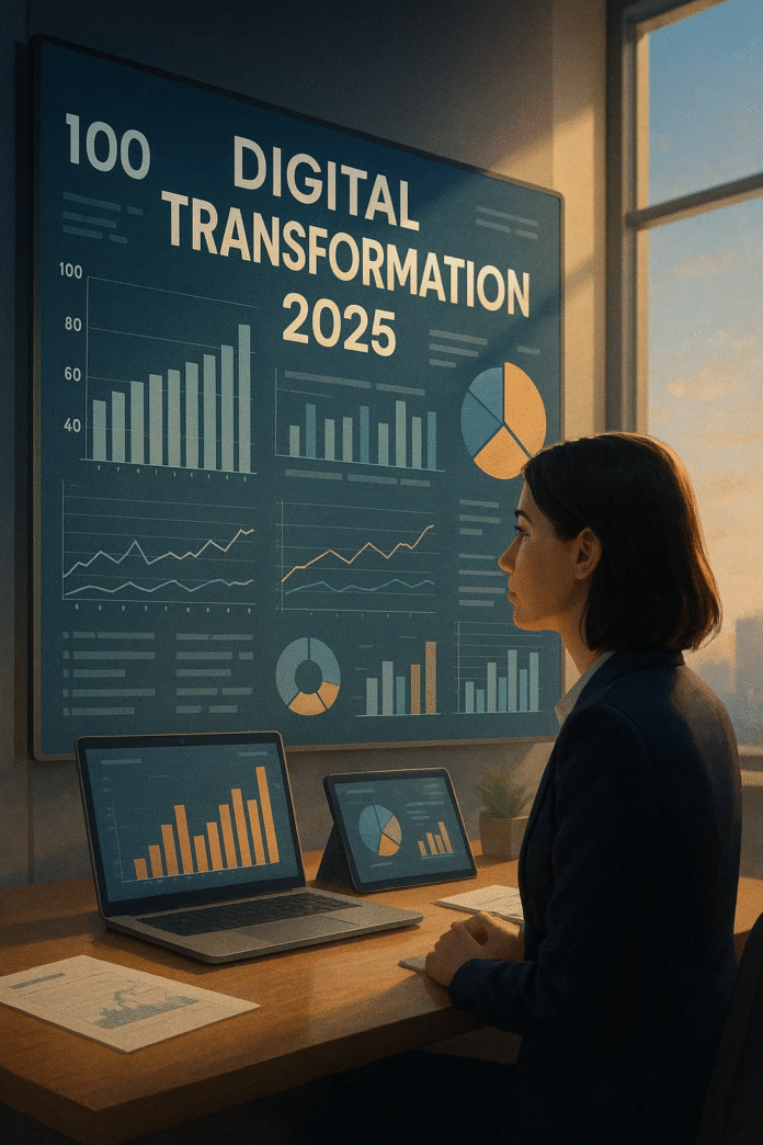 Top 100 Digital Transformation Statistics, Data & Trends