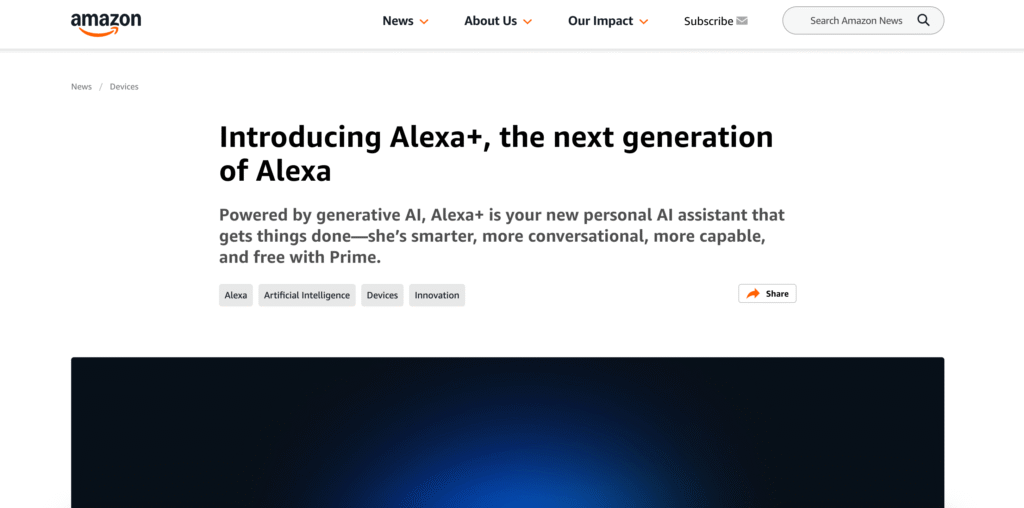 Amazon Alexa (Now Alexa+)