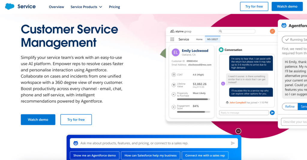 Salesforce Service Cloud