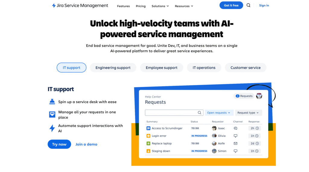 Jira Service Management