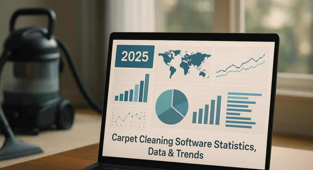 Top 50 Carpet Cleaning Software Statistics, Data & Trends in 2025