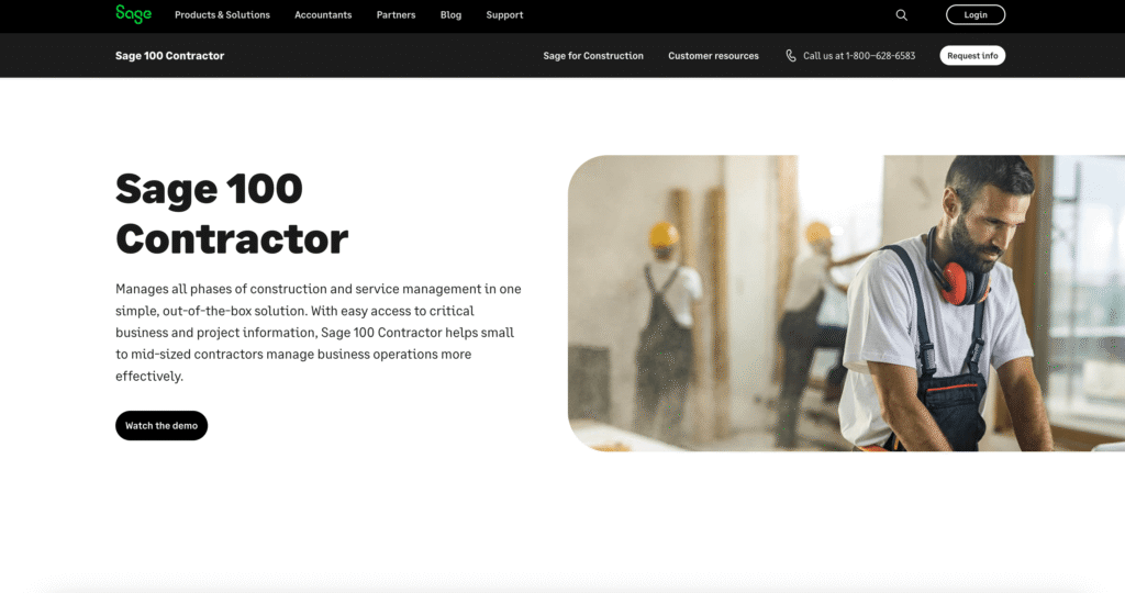 Sage 100 Contractor